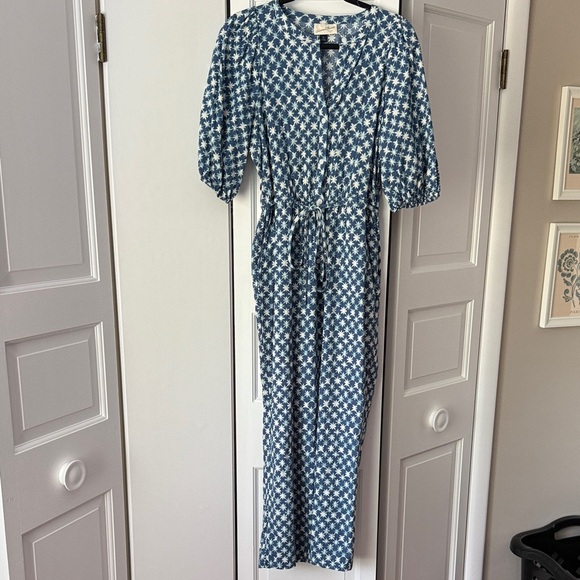 ✨ Universal Thread Blue Star Print Jumpsuit — Size M — Excellent Condition ✨ - Picture 3 of 5